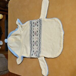 NWOT size large winter doggy sweater with hood